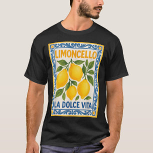 Camiseta Limões italianos Limoncello La Dolce Vita