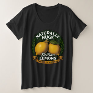 Camiseta Limões Sicilianos, naturalmente grandes