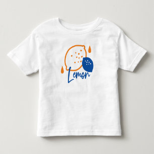 Camiseta Limon Line Art minimalista - Fruta moderna de citr