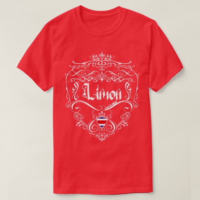 Camiseta Limon Vintage design 1 (Frente do Design)