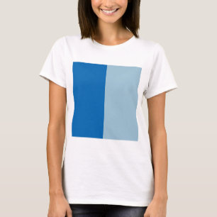 Camiseta Limonada Azul Elétrica e Aquamarine Duo Tom