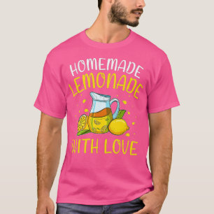 Camiseta Limonada caseira com limão doce