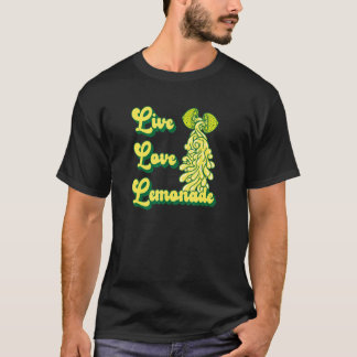 Camiseta Limonada de Amor ao Vivo para um Chão de Limonada