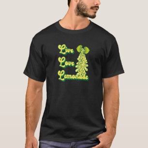 Camiseta Limonada de Amor ao Vivo para um Chão de Limonada