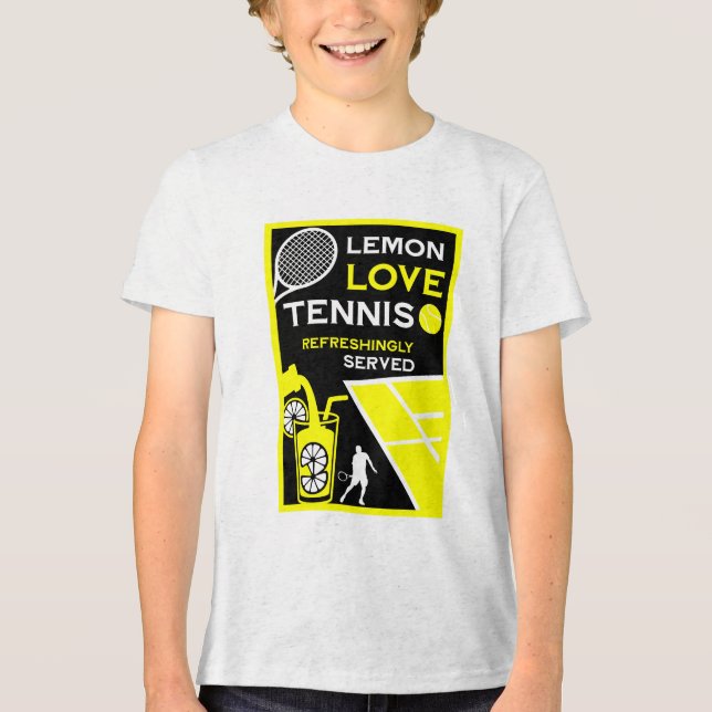 Camiseta Limonada de Tênis Vintage (Frente)