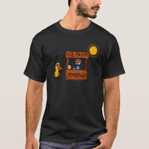 Camiseta Limonada Fresca De Gelo Tem Uva Pato Um Gelo Engra