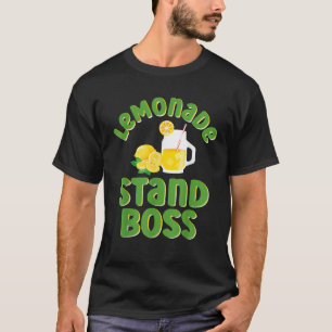Camiseta Limonada Limonada Stand Boss Lemon Lover Juice Sum