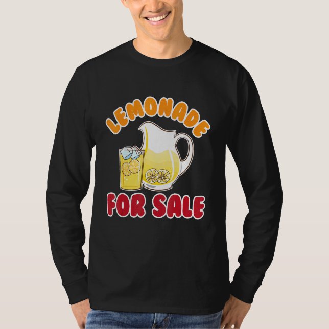 Camiseta Limonada Para Limonada De Suco Para Venda (Frente)