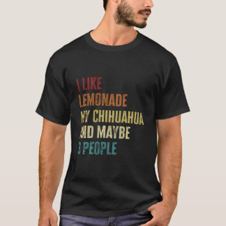 Camiseta Limonada, Proprietária de Cachorro Chihuahua, Aman