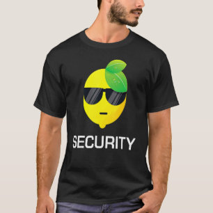 Camiseta Limonada Segurança Óculos de sol Limão Fruta Verão