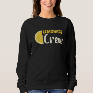 Camiseta Limonada Tripulação Kawaii Fruta de Verão Limão