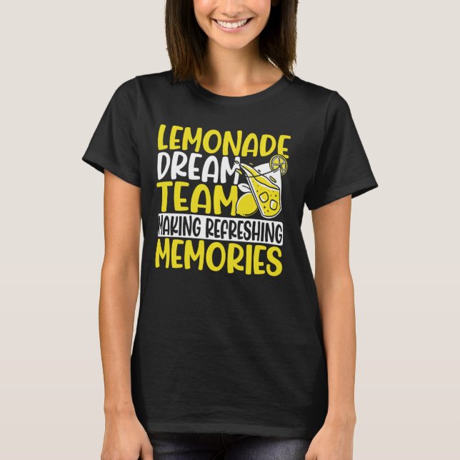 Camiseta Limonade Stand Dream Equipe de Fazer Refrescando M (Frente)