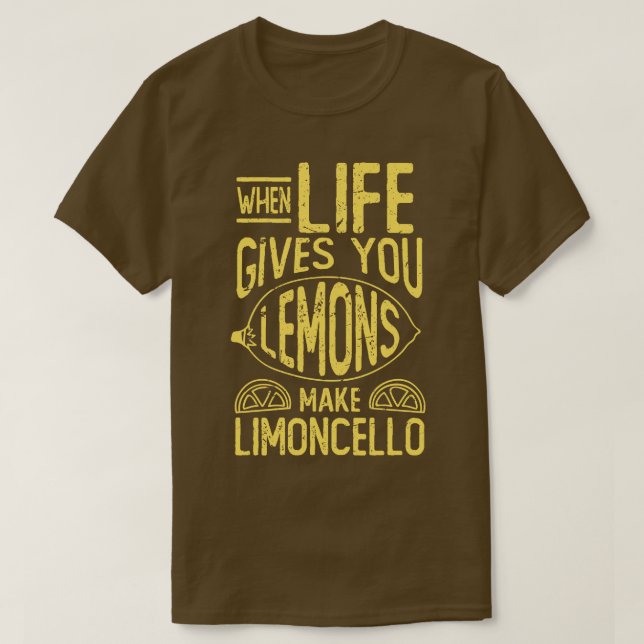 Camiseta Limoncello (Frente do Design)