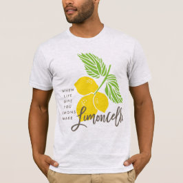 Camiseta Limoncello camiseta, quando a vida te dá limões