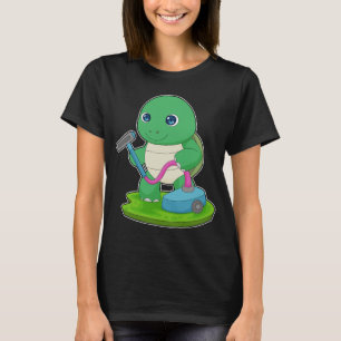 Camiseta Limpa de Tartaruga Limpador de vácuo