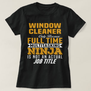 Camiseta Limpador de Janelas