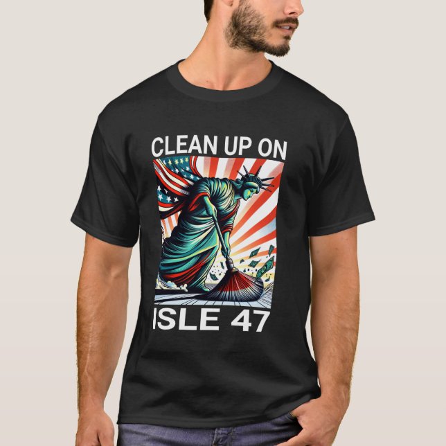 Camiseta Limpar No Isle 47 (Frente)