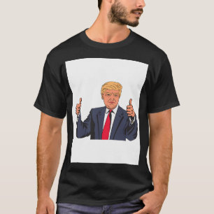 Camiseta Limpar polegares para cima