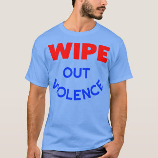 Camiseta LIMPE A VIOLÊNCIA 60s Retro Hippie Make Love Not W