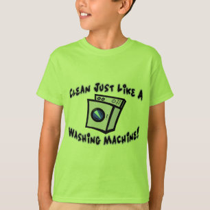 Camiseta Limpe como uma máquina de lavar