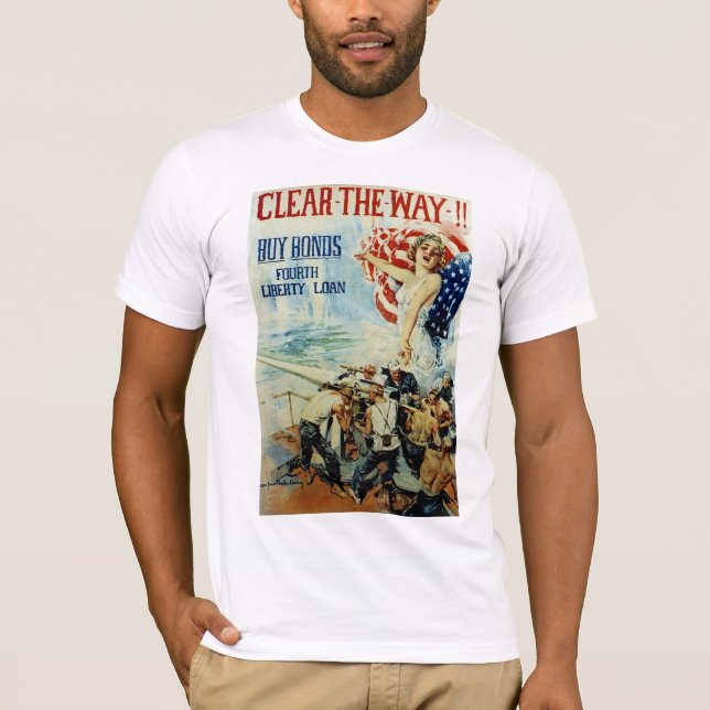 Camiseta Limpe O Caminho! ~ Obrigações de Comprar (Frente)