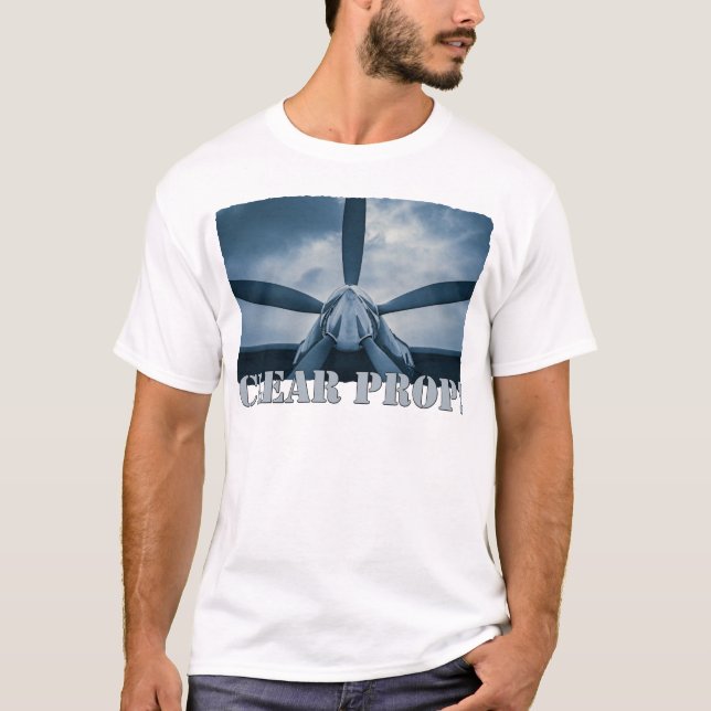 Camiseta Limpe o Prop! (Frente)