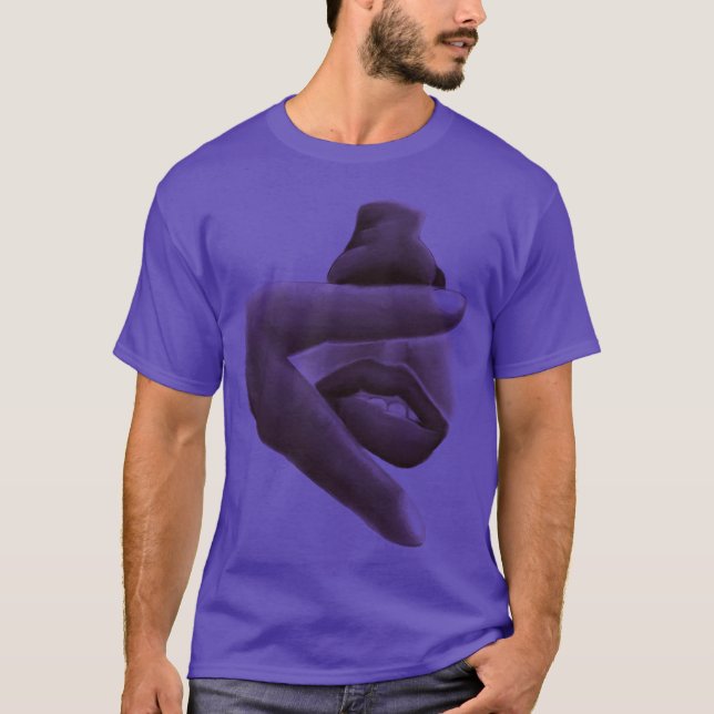 Camiseta Limpe Seu Nariz engraçado (Frente)