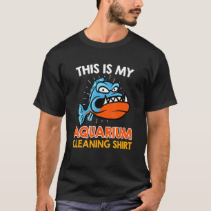 Camiseta Limpeza Aquarista do Aquário