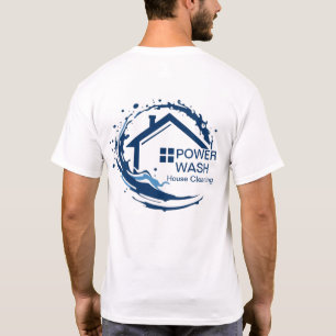 Camiseta Limpeza da casa de lavagem de energia
