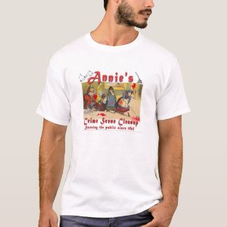 Camiseta Limpeza da cena do crime de Annie