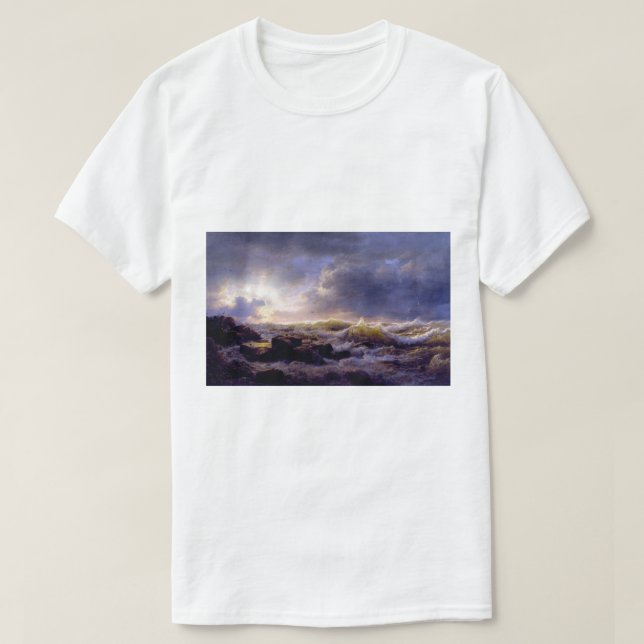 Camiseta Limpeza da costa da Sicília (Frente do Design)