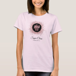 Camiseta Limpeza de Casa de Empregada Doméstica Holograma