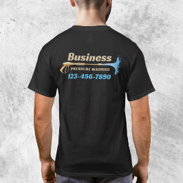 Camiseta Limpeza de energia Dourada por pressão