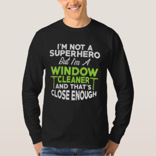 Camiseta Limpeza de Herói da Janela 6