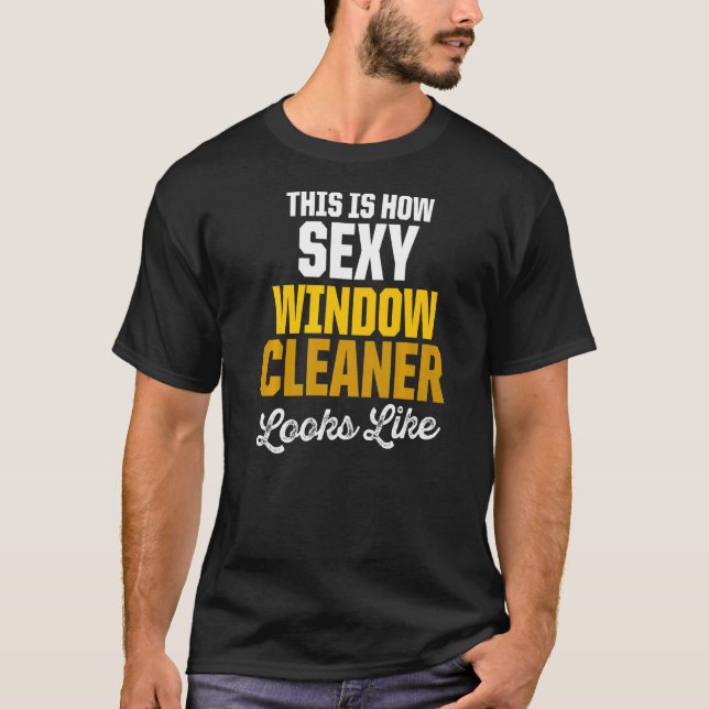 Camiseta Limpeza de Janelas 10 (Frente)
