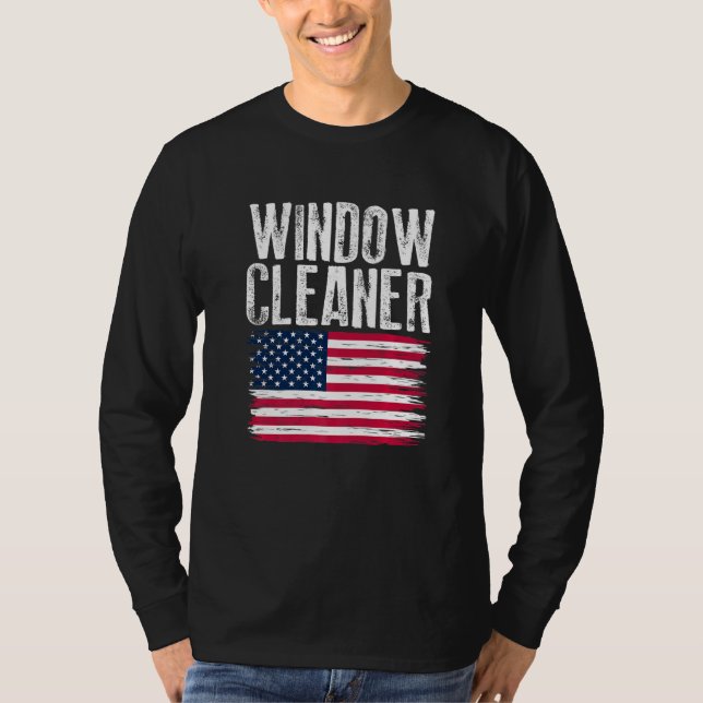 Camiseta Limpeza de Janelas 40 (Frente)