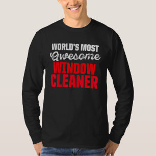 Camiseta Limpeza de Janelas Incrível