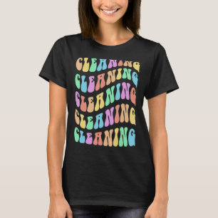 Camiseta Limpeza de PRIMAVERA do Groovy Limpador de Equipe