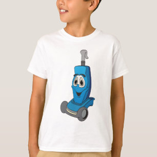 Camiseta Limpeza de vácuo azul