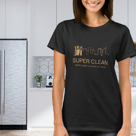 Camiseta Limpeza Profissional de Casa Residencial Comercial