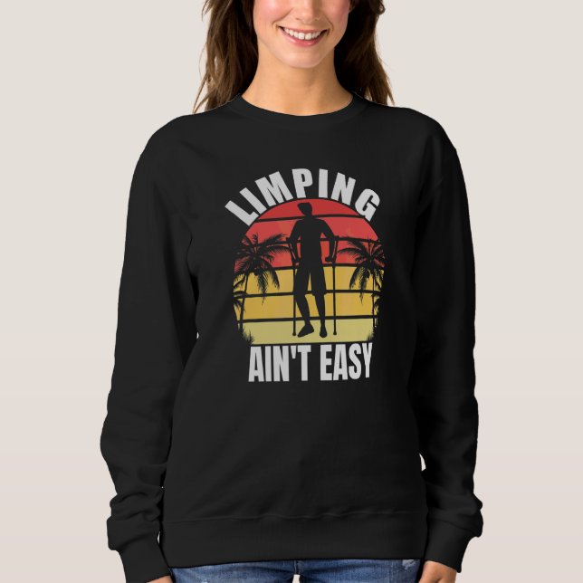 Camiseta Limpin Ain't Easy  Perna Quebrada 7 (Frente)