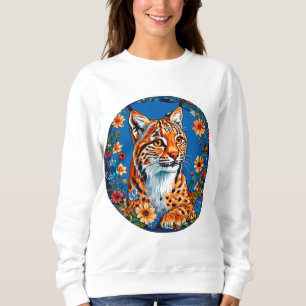 Camiseta Lince com pelo alaranjado vibrante