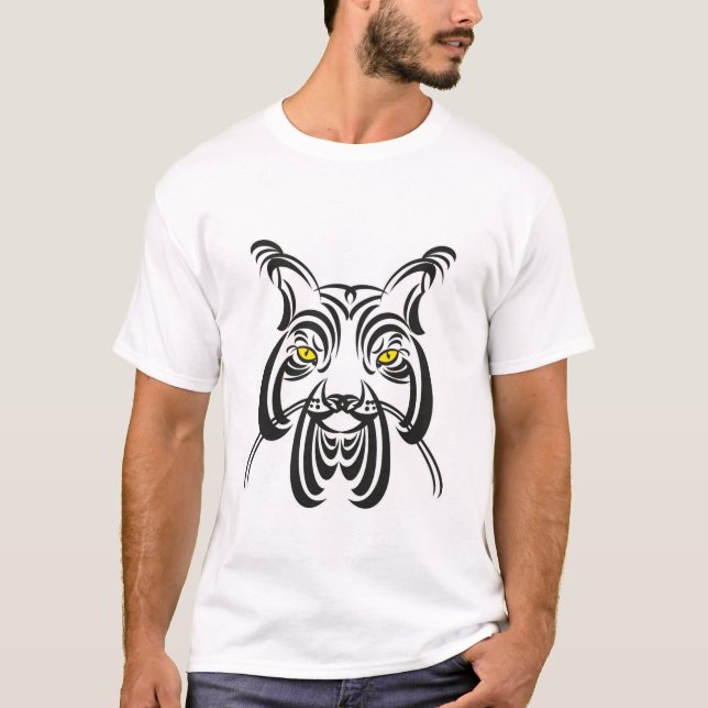 Camiseta Lince Tribal (Frente)