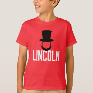 Camiseta LINCOLN - Chapéu e Barba Superior