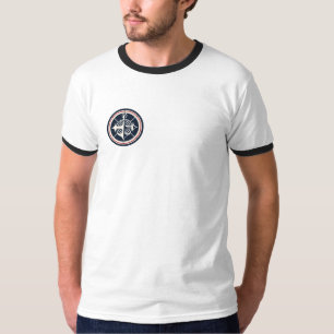 Camiseta Linda Ancoragem Náutica Vintage com Compass