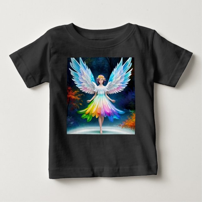 Camiseta Linda Anjo Wings Art-35444 (Frente)