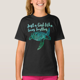 Camiseta Linda Aquarela Marinha Só Uma Garota Que Ama Tarta