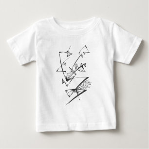 Camiseta Linda Arte Abstrata Tribal Tatuagem Preto Branco