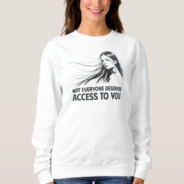 Camiseta Linda Arte Feminina - Que Te Merece (Frente)