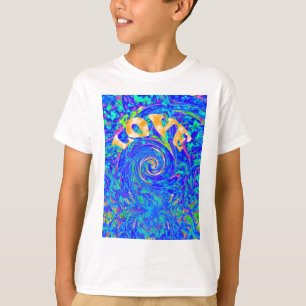 Camiseta Linda e adorável arte vetorial de Impressão de amo